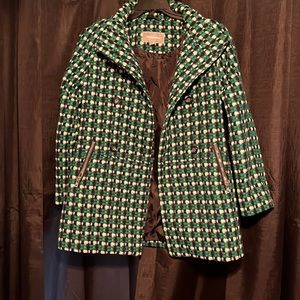 Johnston and Murphy woolen plaid jacket